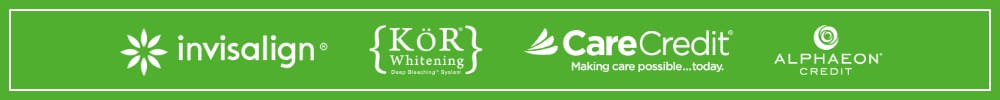 invialign, KOR Whitening, CareCredit, Alphaeon credit
